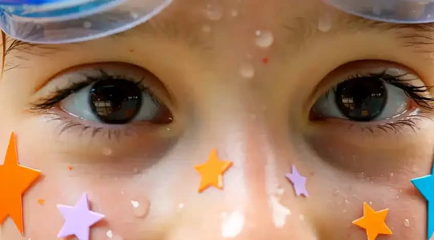 Close-up Face Portrait